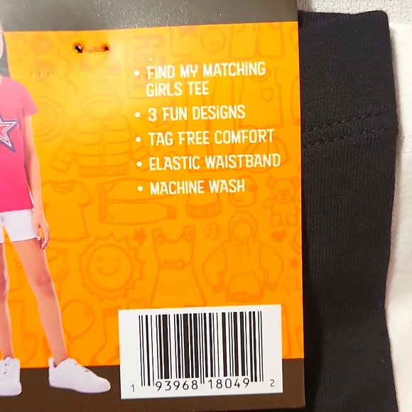 KIDS GIRLS NEW 3 PACK CARTWHEELS SHORTS SIZE 3T - Picture 3 of 6